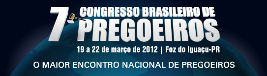 7 congresso de Pregoeiros